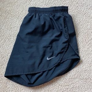 black nike shorts
